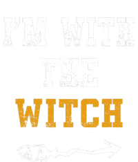 Im With The Witch Funny Halloween Costume Couples T-Shirt