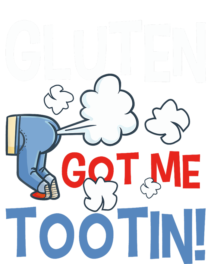 Gluten Got Me Tootin Gluten Allergy Celiac Disease T-Shirt