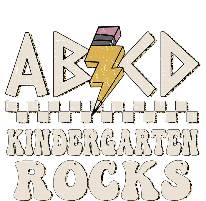 ABCD Kindergarten Rocks Back To School Kindergarten Teacher T-Shirt