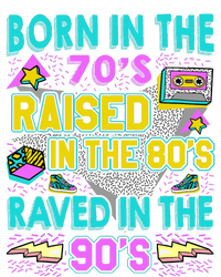 Born In The 70s Raised In The 80s Raved In The 90s 25L Jumbo Tote