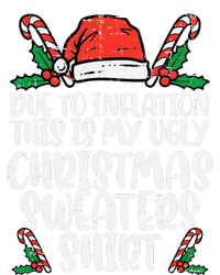 Due To Inflation Funny Christmas Sweater Xmas 16 in Basic Backpack