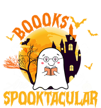 Boooks Are Spooktacular Cute Ghost Read Books Halloween Great Gift Women's T-Shirt