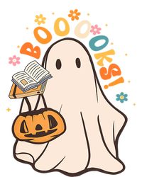 Booooks Ghost Funny Halloween Teacher Book Library Reading Funny Gift Kids Long Sleeve Shirt