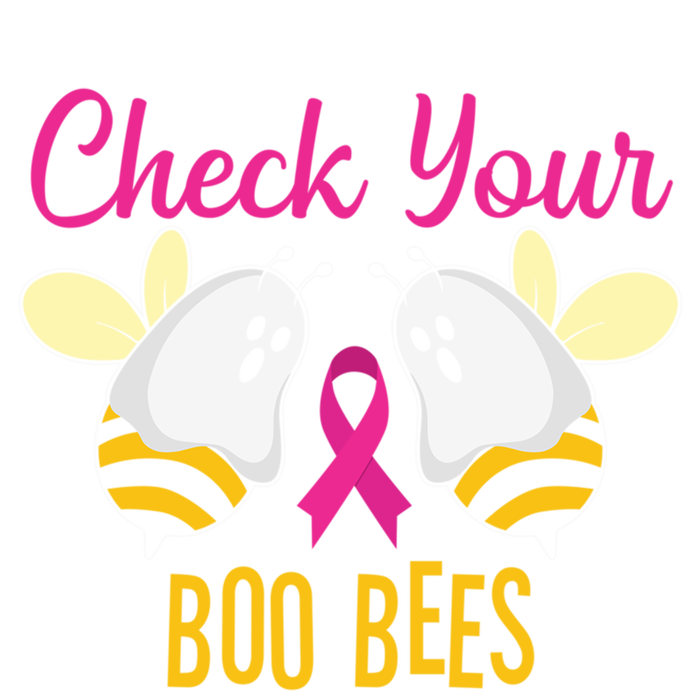 Check Your Boo Bees Breast Cancer Squad Tribe Great Gift Zip Tote Bag