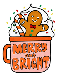 Retro Christmas Gingerbread Merry And Bright Christmas T-Shirt