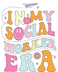 In My Social Worker Era School Social Worker Groovy T-Shirt