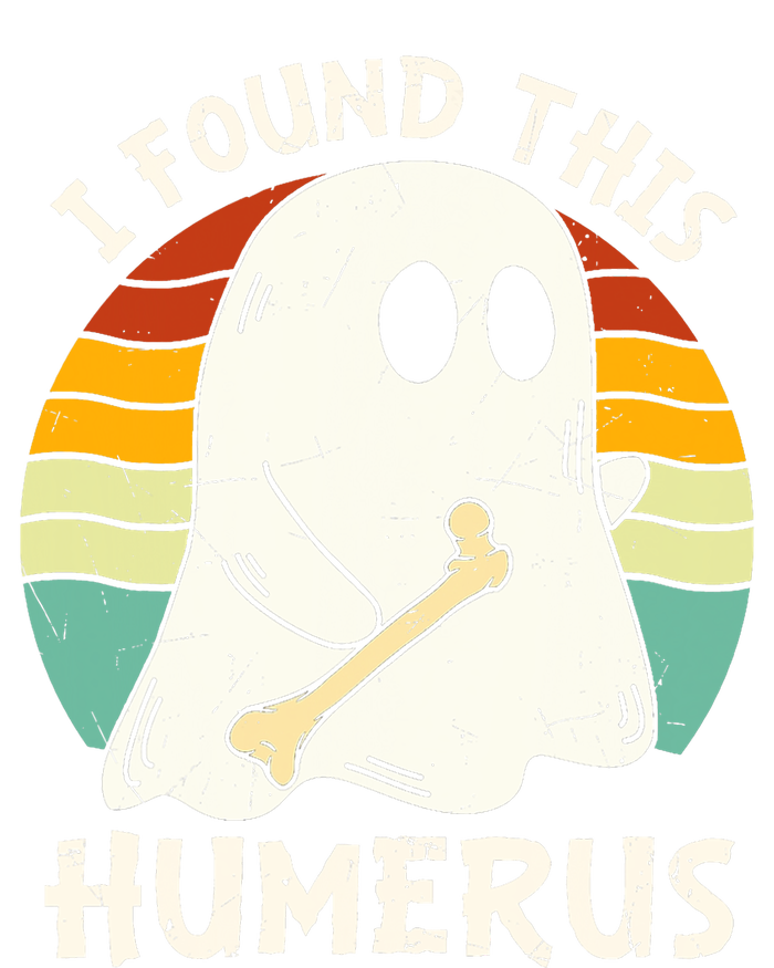 Funny I Found This Humerus Boo Ghost Halloween Costume Sweatshirt Cinch Pack Bag