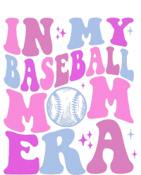 Retro In My Baseball Mom Era Funny Game Day Baseball Lover Women's Fleece Hoodie