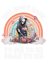 You Dont Have To Die To Be Dead To Me Sarcastic Skeleton Impact Tech Backpack