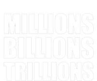 Millions Billions Trillions Performance Long Sleeve Polo