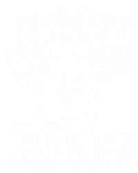 Booooks Cute Ghost Reading Books Halloween Gift Kids Long Sleeve Shirt