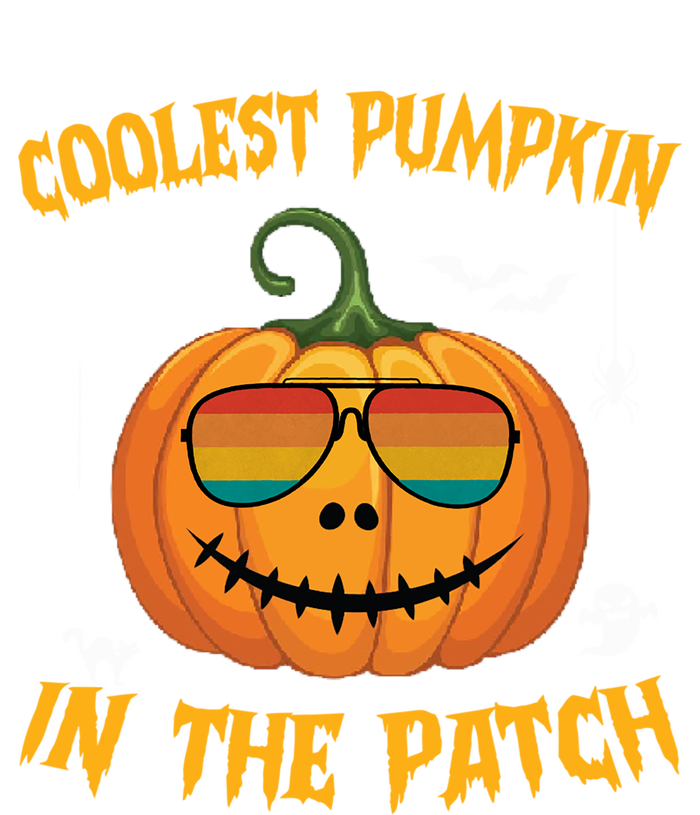 Coolest Pumpkin In The Patch Halloween Pumpkin Sunglasses Gift Full Zip Hoodie