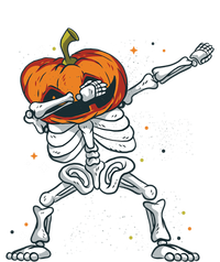 Dabbing Skeleton With Pumpkin Head Jack O Lantern Dab Gift Full Zip Hoodie