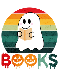 Ghost Reading Books Halloween Design Cute Gift Poster