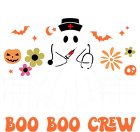 Groovy Boo Boo Crew Nurse Ghost Scrub Top Halloween Costume Gift T-Shirt