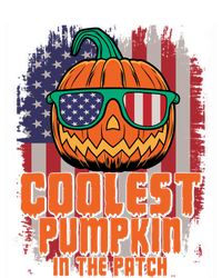 Halloween Costume Coolest Pumpkin In The Patch American Flag Gift T-Shirt