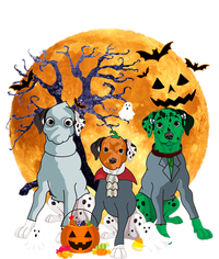 Halloween Dalmatian Dog Zombie Jack O Lantern Pumpkin Gift T-Shirt