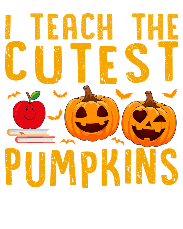 Halloween I Teach The Cutest Pumpkins In The Patch Gift Women's V-Neck T-Shirt