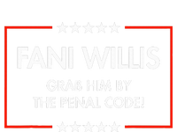 Fani Willis Grab Him By The Penal Code Striped Beanie with Solid Band