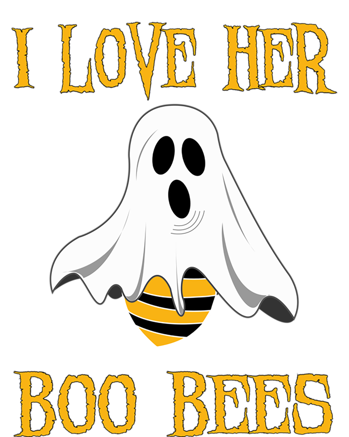 I Love Her Boo Bees Funny Couple Matching Halloween Costumer Gift Bumper Sticker