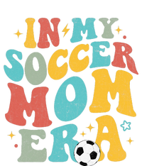 In My Soccer Mom Era Trendy Soccer Mom Funny Vintage Groovy Kids Hoodie