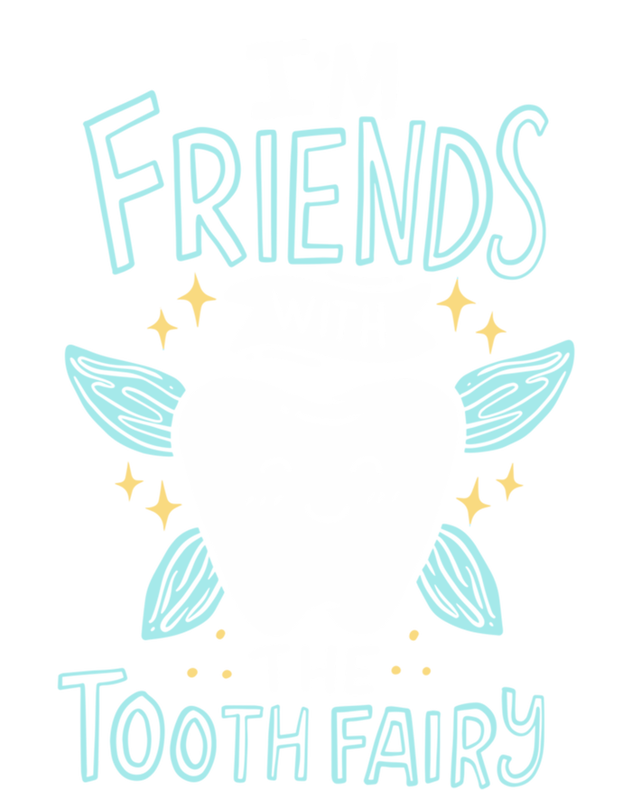 Im Friends With The Tooth Fairy Funny Dentist Gift Valucap Bio-Washed Visor