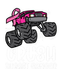 Funny Monster Truck Pink Breast Cancer Awareness Gift Kids Long Sleeve Shirt