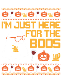 Im Just Here For The Boos Halloween Ugly Sweater Gift Tall T-Shirt