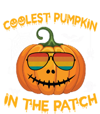 Coolest Pumpkin In The Patch Funny Pumpkin Sunglasses Gift Kids Long Sleeve Shirt