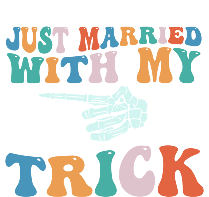 Matching Halloween Couples Just Married She Is My Trick Gift Softstyle Adult Sport Polo