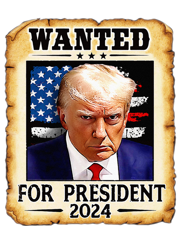 Donald Trump Mug Shot Wanted For U S President 2024 T-Shirt