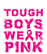 Cool Pink Breast Cancer Awareness Tough Boy Wear Pink Gift Premium T-Shirt