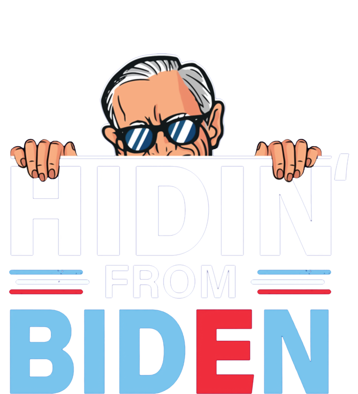 Hidin From Biden Funny Toddler Sweatshirt