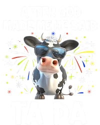 After God Made Me He Said Tada Cow Lover Funny Famer Gifts PosiCharge Competitor Tank