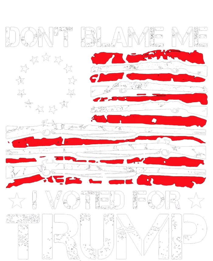 Dont Blame Me I Voted For Trump Gun Rights Premium T-Shirt