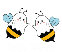 Boo Bees Couples Halloween Costume Funny Meaningful Gift Tie Dye Hoodie