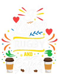 I Love RUGBY And Coffee Meme T-Shirt