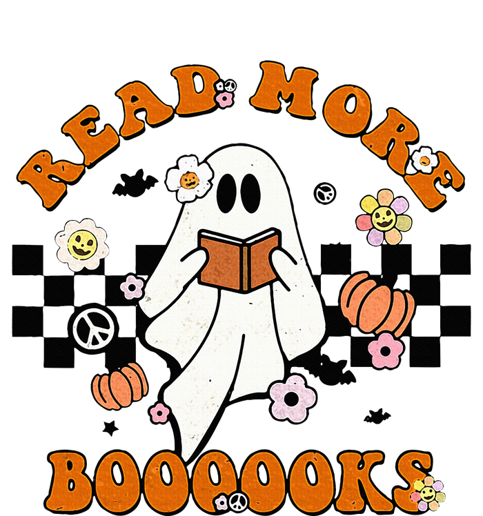 Groovy Halloween Read More Books Cute Boo Read A Book T-Shirt