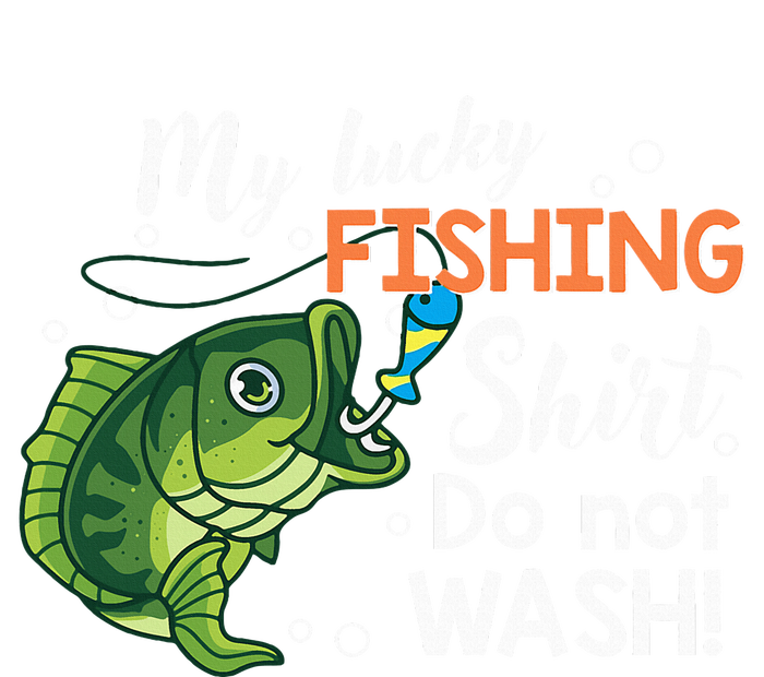 Funny Lucky Fishing Bass Fish Tie-Dye T-Shirt