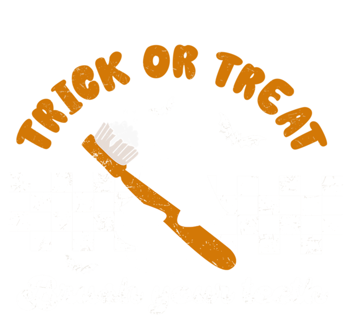 Halloween Dentist Cute Ghost Trick Or Treat Brush Your Teeth Meaningful Gift Ladies Essential Flowy Tank