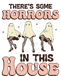 Theres Some Horrors In This House Ghost Pumpkin Halloween Canvas