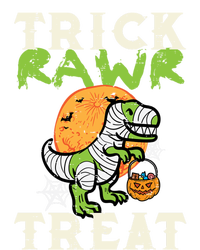 Halloween Trick Rawr Treat Dino Trex Costume Cool Gift Kids Tie-Dye T-Shirt