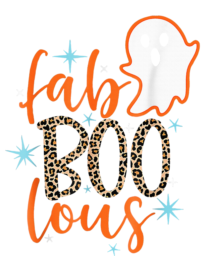 Funny Cute Boo Ghost Halloween FabBoo Lous Leopard Canvas