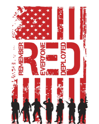 On Friday We Wear Red We Wear Red Remember Everyone Deployed Red T-Shirt