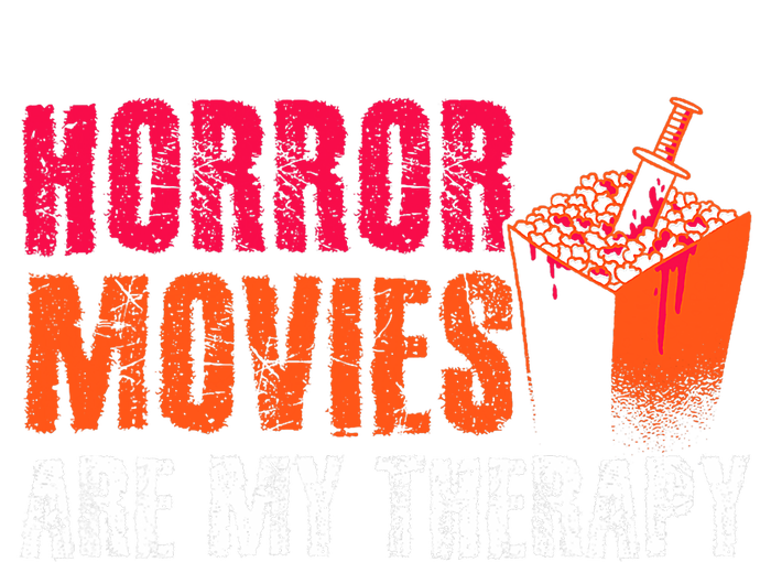 Horror Movies Are My Therapy Movie Fan Horror Movies Women's Fleece Hoodie