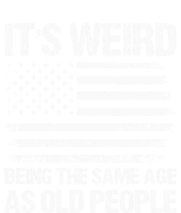 Its Weird Being The Same Age As Old People Funny Retro City Backpack