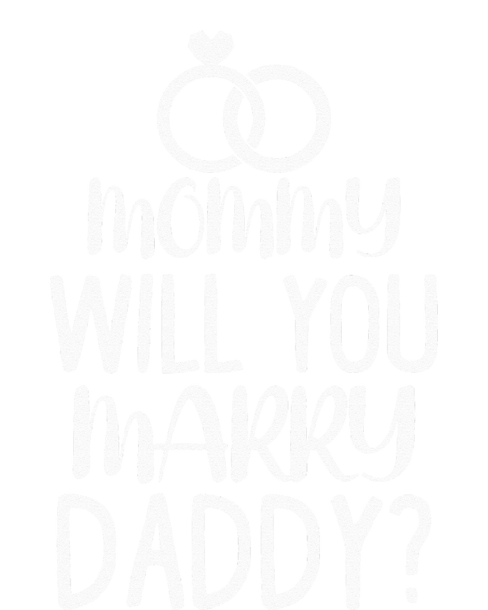 Kids Mommy Will You Marry My Daddy Funny Marriage Proposal T-Shirt