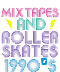 Mixtapes And Roller Skates 90s Cassettes Era Music Funny Impact Tech Backpack