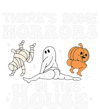 Theres Some Horrors In This House Halloween Pumpkin Ghost Tall T-Shirt