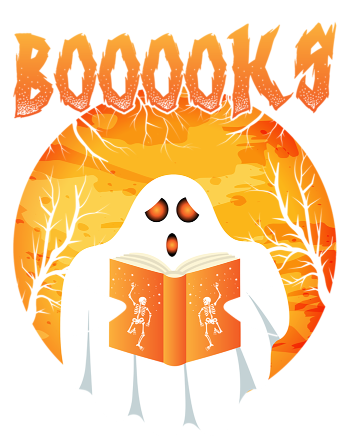 Fun Graphic Booooks Ghost Boo Read Books Halloween Gift T-Shirt